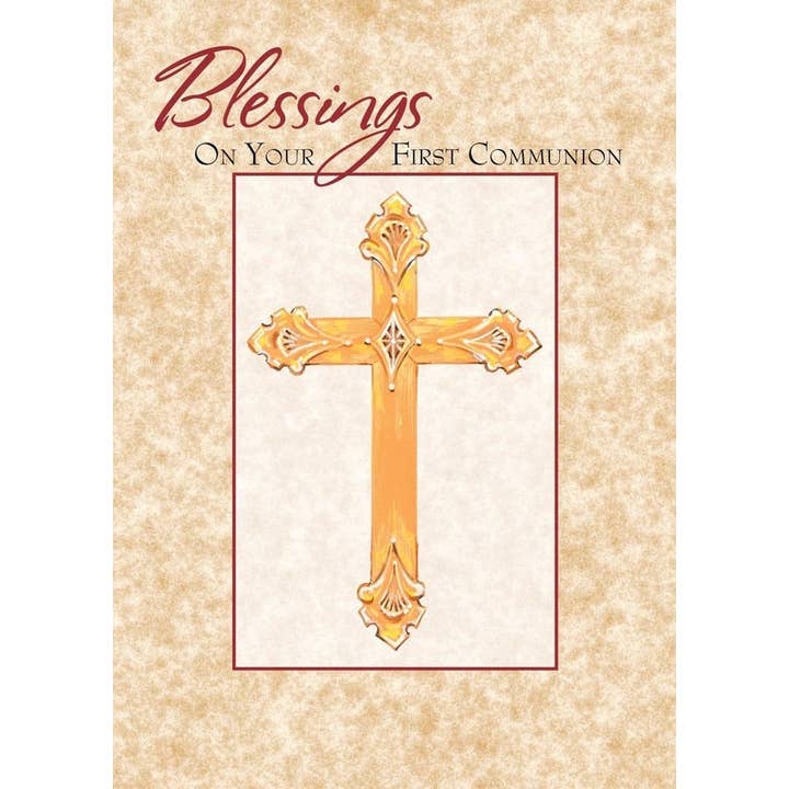 FR7005 First Communion Card FR7005 First Communion Card