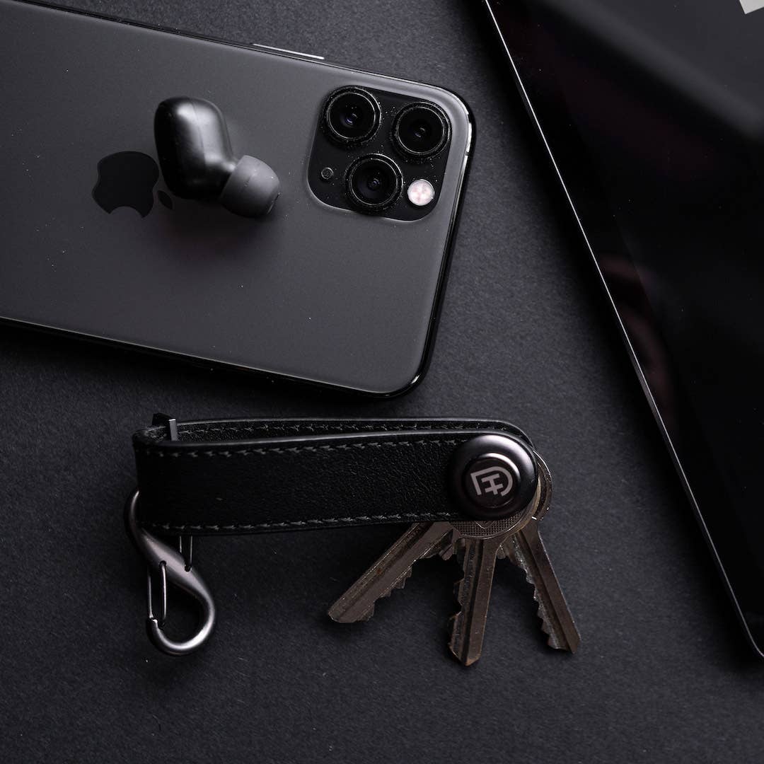 James Hawk – Porta-chaves - Unissexo por atacado – Organizador de chaves em couro elegante14