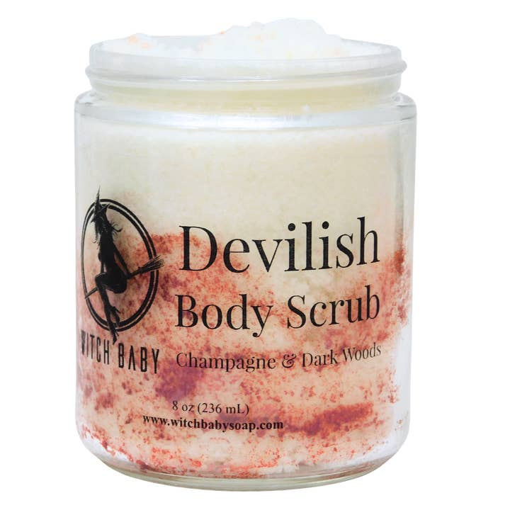 Teuflisches Körperpeeling für den Großhandel von Witch Baby Soap