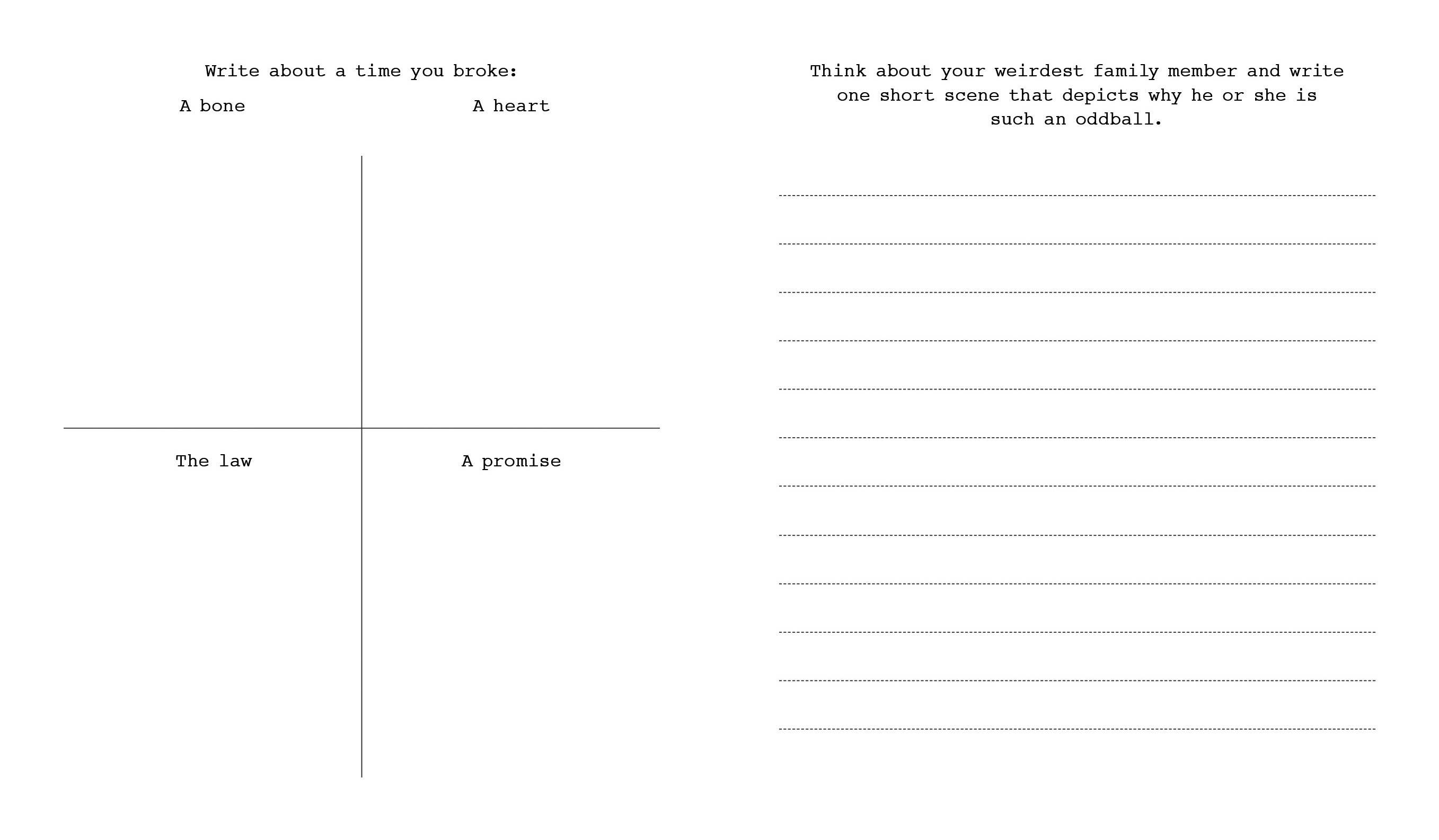 Chronicle Books - Wholesale Crafts, Hobbies & DIY - 642 Tiny Things to Write About2