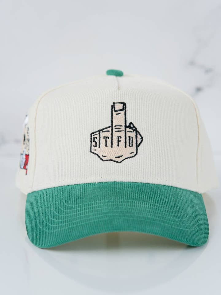 STFU Lazyboy SnapBack for wholesale by Oros Studios