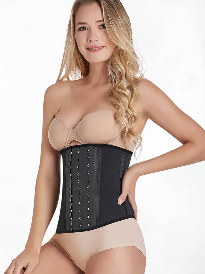 Curveez - Venta al por mayor Corsé - Mujer - Cinturón Corsé Corto de Látex