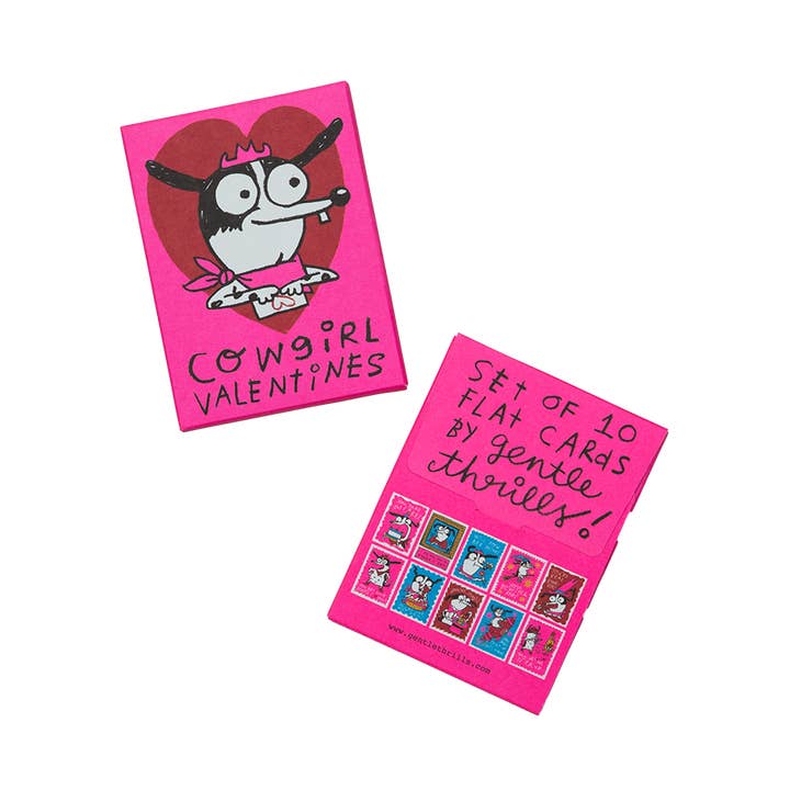 gentle thrills - Wholesale Valentine's Day Card - cowgirl valentine set0