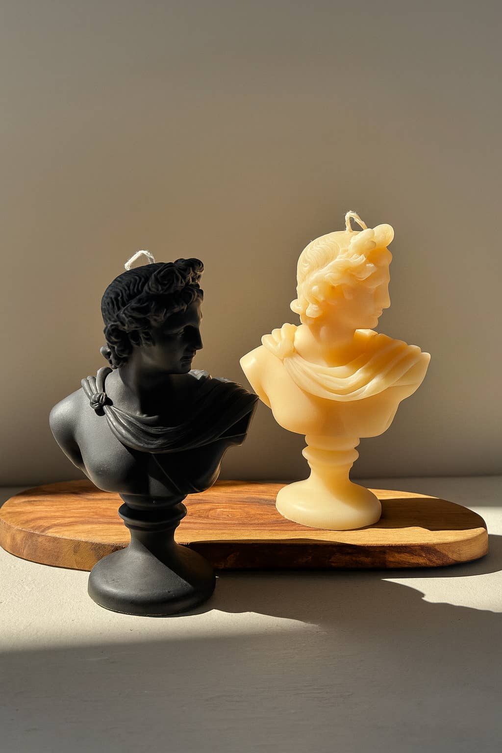 Aroma Therapy Candle - Wholesale Novelty Candle - Sculptured Apollo Bust Candle