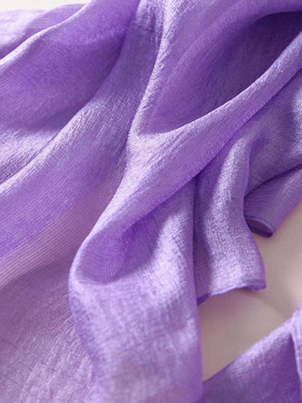 FurDecoration – Großhandel Schal – Damen – Einfarbige Thermo-Halswärmer für Sonnenschutz und Wärme16