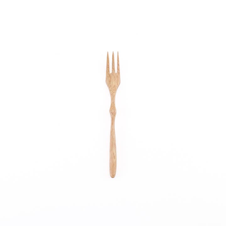 Acacia Wood Classic Dessert Fork for wholesale by shesay