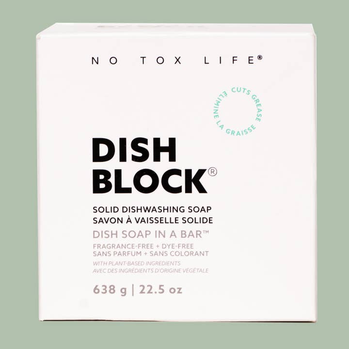 No Tox Life - Wholesale Dish Soap - DISH BLOCK® solid dish soap Huge - No Tox Life