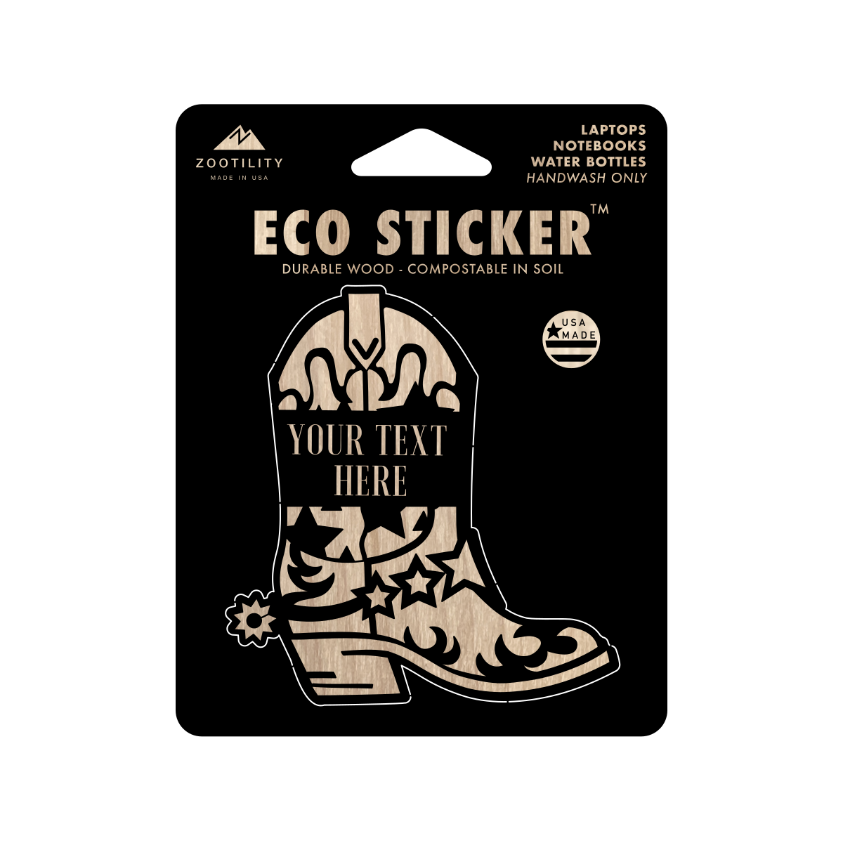 Zootility - Venta al por mayor Pegatina - Pegatina ecológica personalizada99