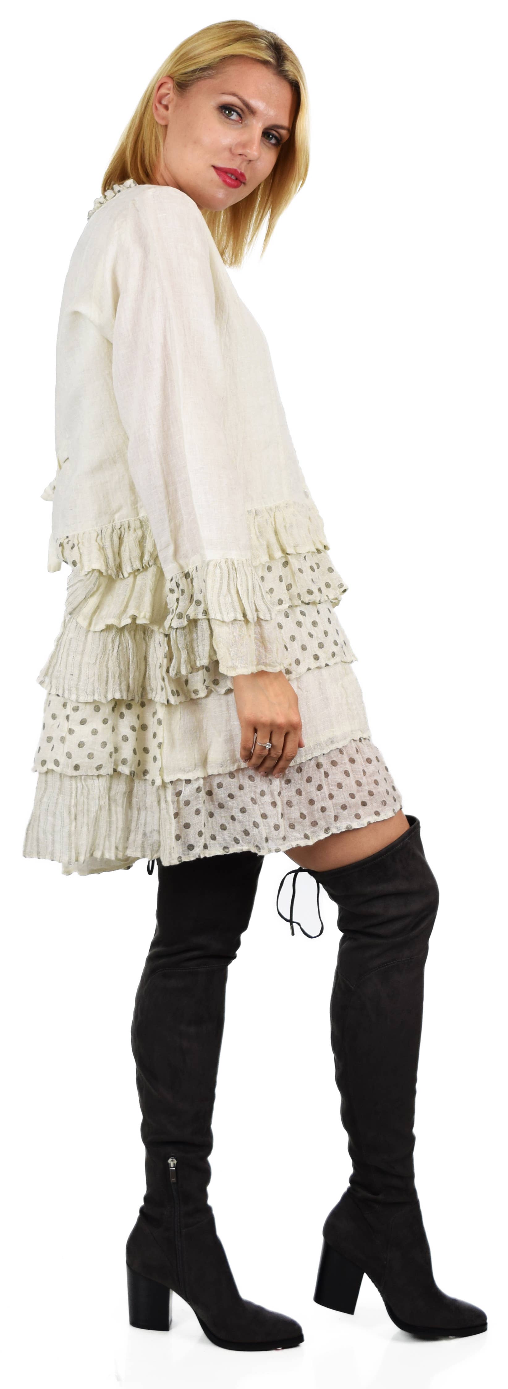 LINEN AND GAUZE - Wholesale Dress - Women's - 3214 2 PC. DRESS & JACKET SET6