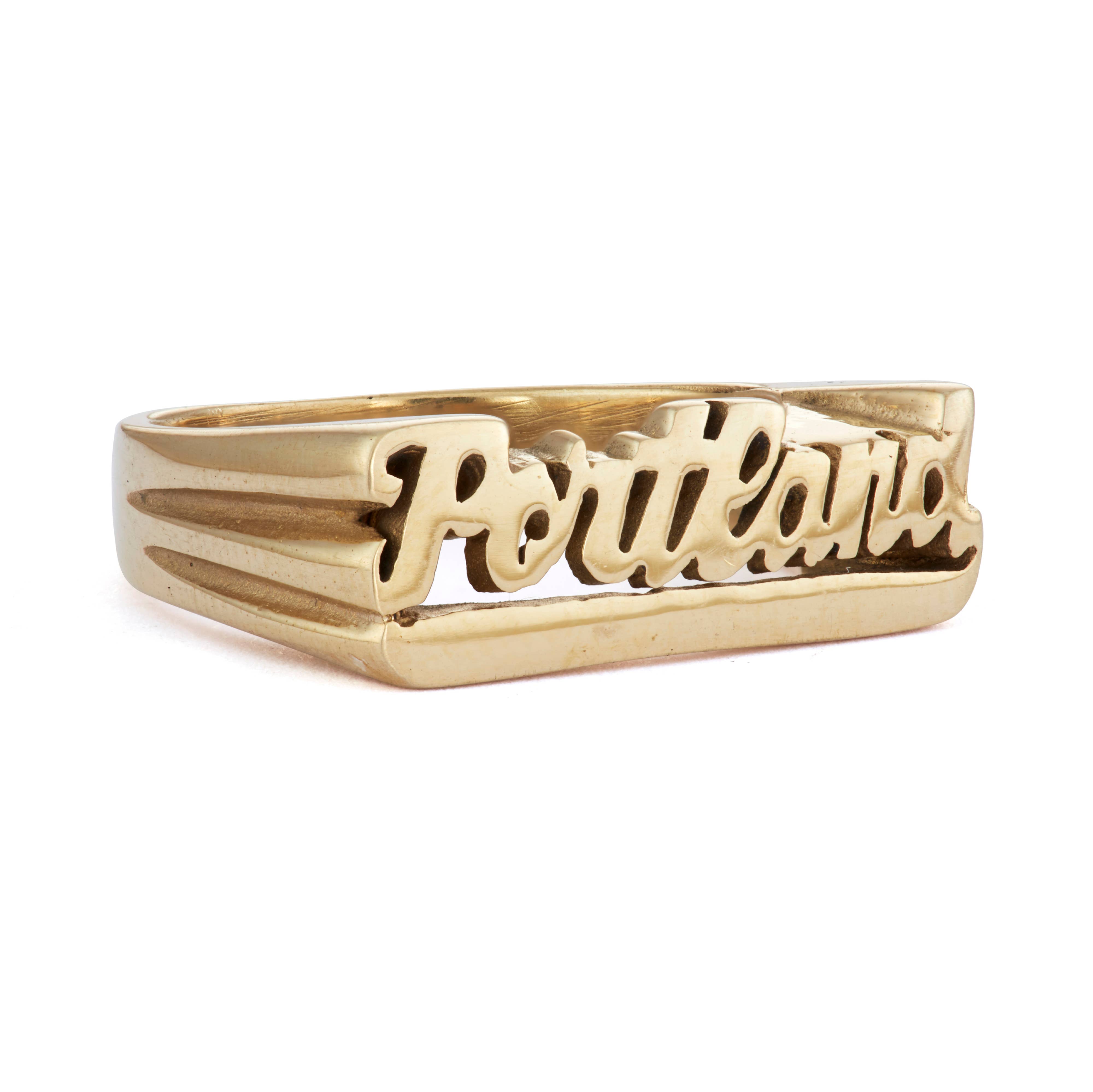SNASH JEWELRY - Wholesale Signet Ring - Portland Ring0