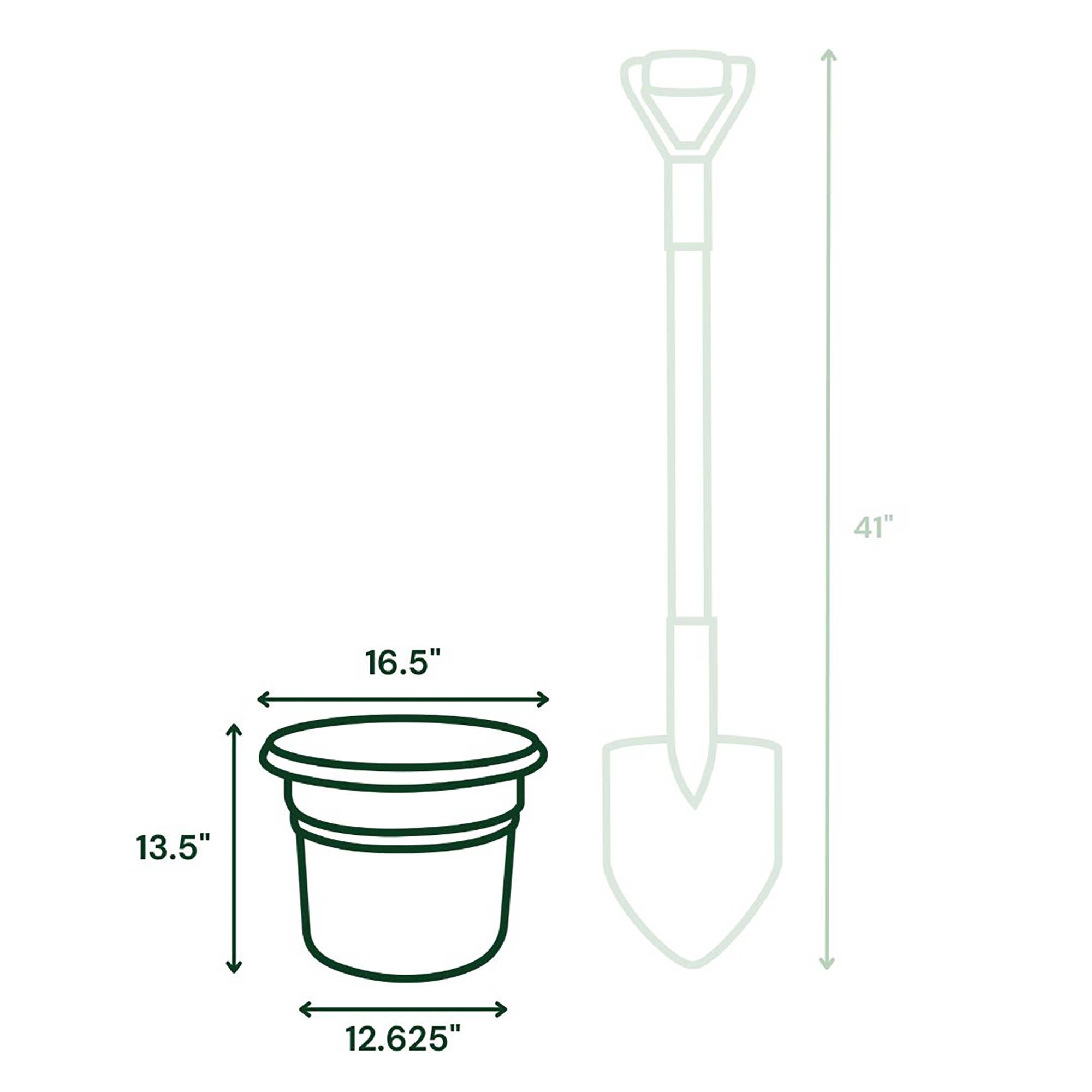 Bloem - Wholesale Plant Pot - Posy Plastic Planter Pot - Large Size5