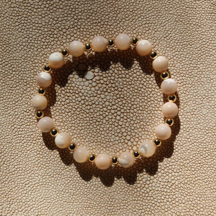 Nauwelijks Roze Stenen Armband voor wholesale door Avalon Days