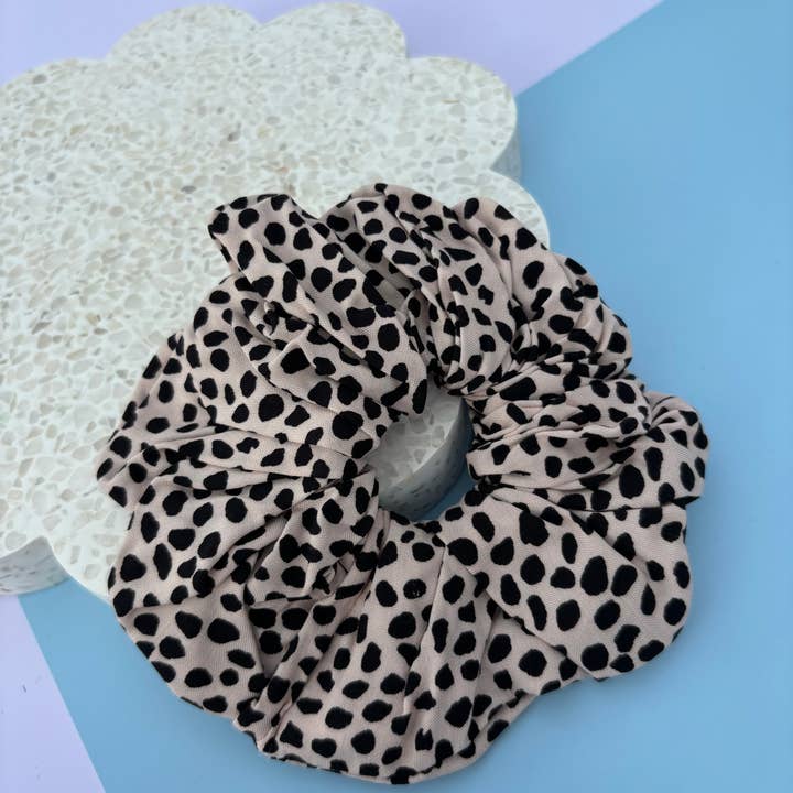 Handmade Jems - Wholesale Scrunchie - Women’s - Poppyseed Spots Scrunchie