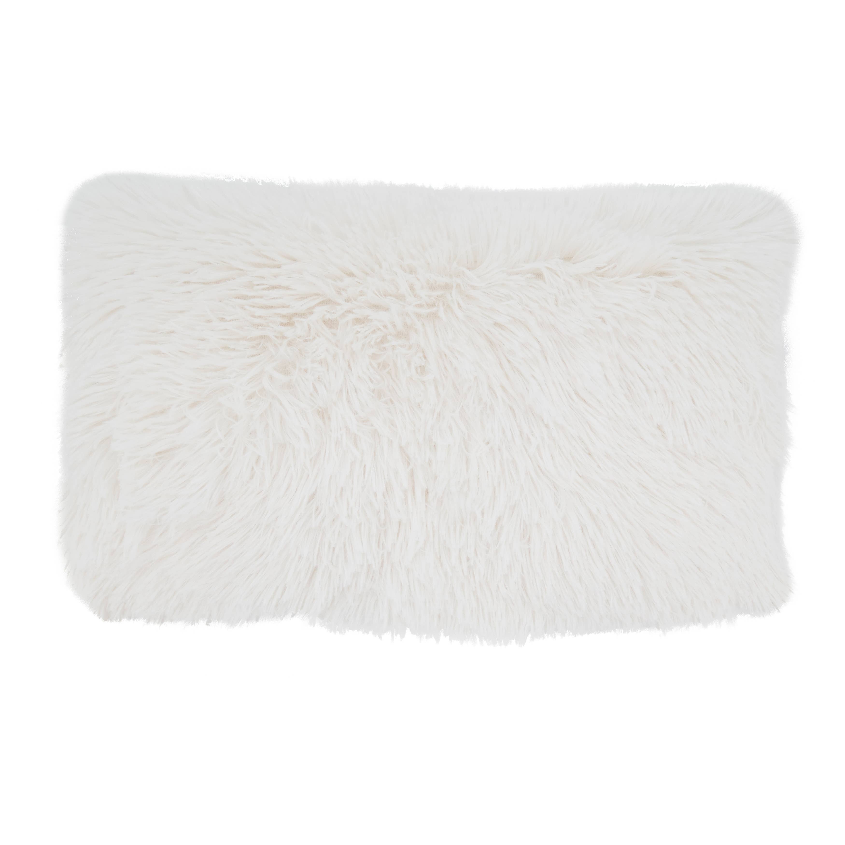 Saro Lifestyle - Wholesale Throw/Decorative Pillow - Throw Pillow With Faux Fur Design8