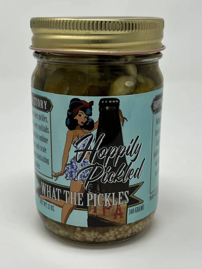 Hoppily Pickled for wholesale by What the Pickles