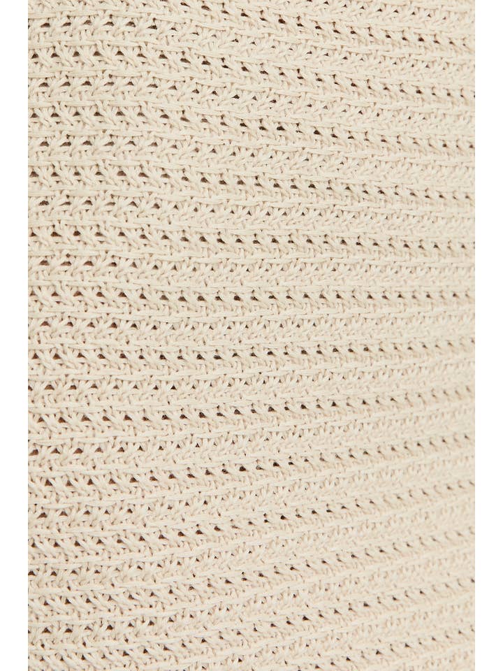 LE LIS - Wholesale Dress - Women's - SQUARE NECK SLEEVELESS CROCHET MIDI DRESS11