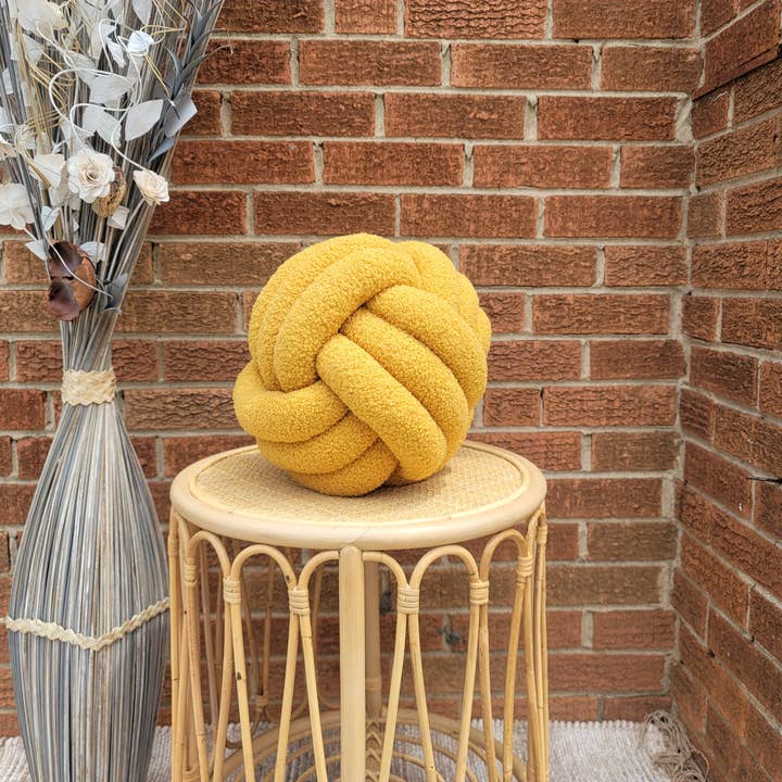 SUF Products LLC - Wholesale Throw/Decorative Pillow - Boucle Knot Pillows Soft and Cozy - Trendy Textured cushion29