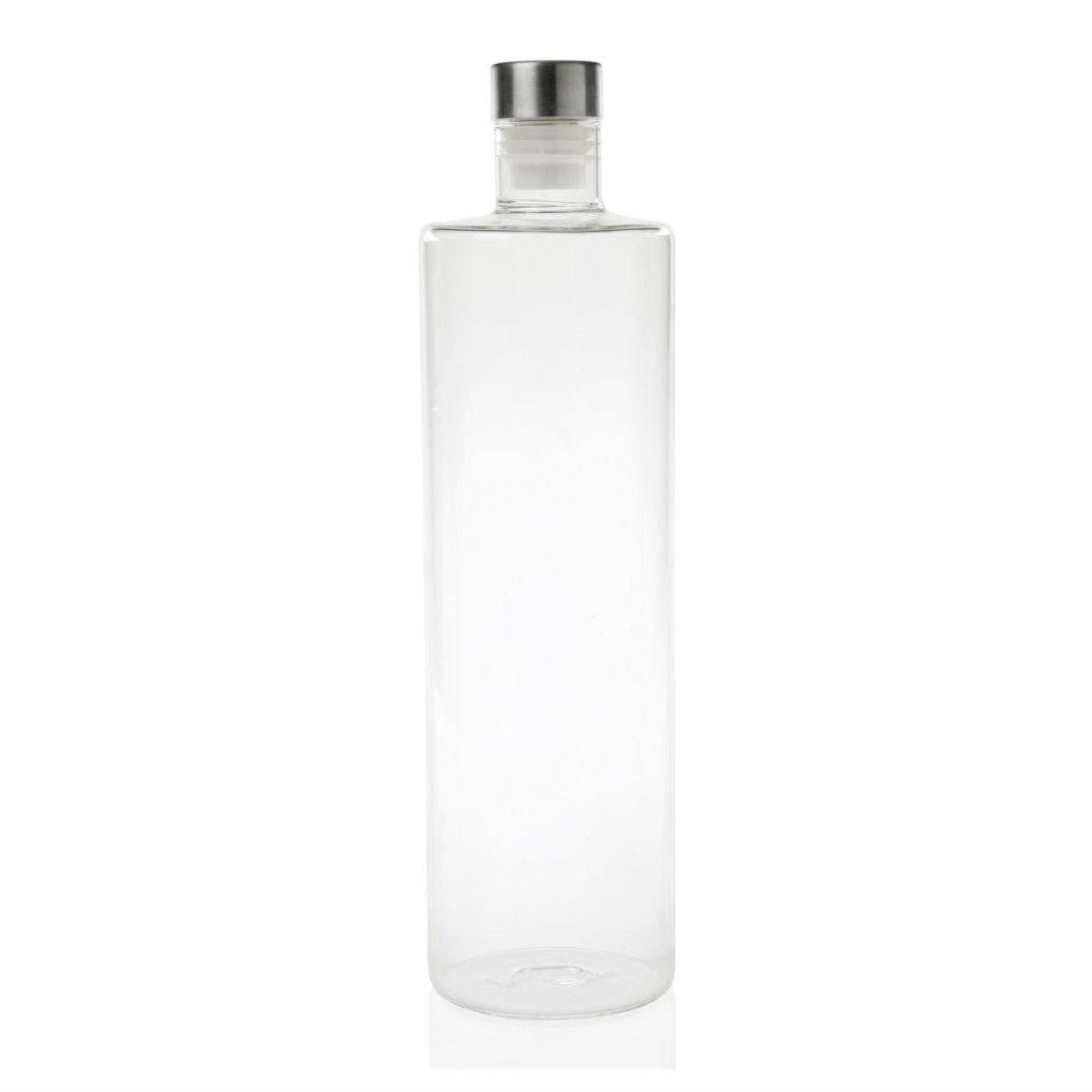 Andrea House - Wholesale Water Bottle - 1.5 L clear glass water bottle0