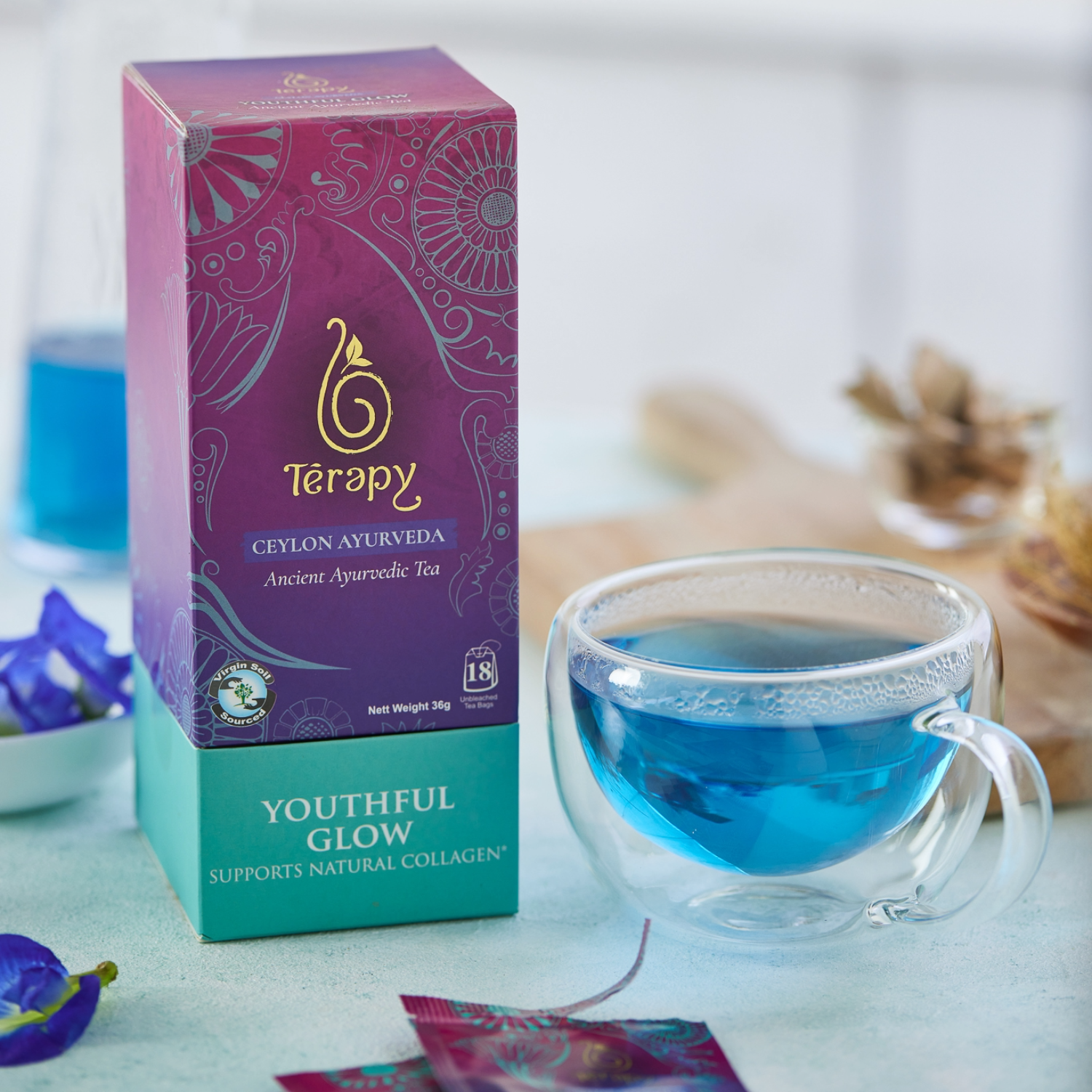 Terapy Ceylon Tea - Wholesale Health/Detox Tea - Youthful Glow Ayurveda Tea1