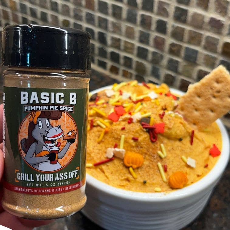 Grill Your Ass Off - Spices, Rubs, Seasonings, Sauces, Jerky – wholesale Torkad kryddblandning – Bas B Pumpapajkrydda - Helt Naturlig Pumpakrydda2