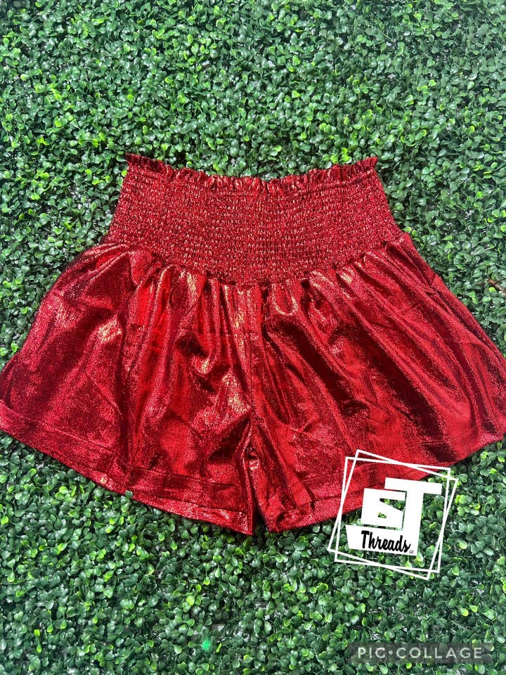 6j Threads LLC - Wholesale Shorts - Women's - Metallic Shorts....WHOLESALE