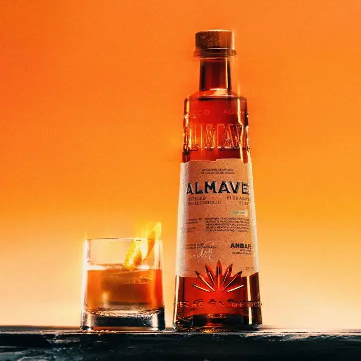 Almave - Wholesale Non-Alcoholic Spirits/Wine/Beer - Almave Ámbar | Non-Alcoholic Blue Agave Spirit1