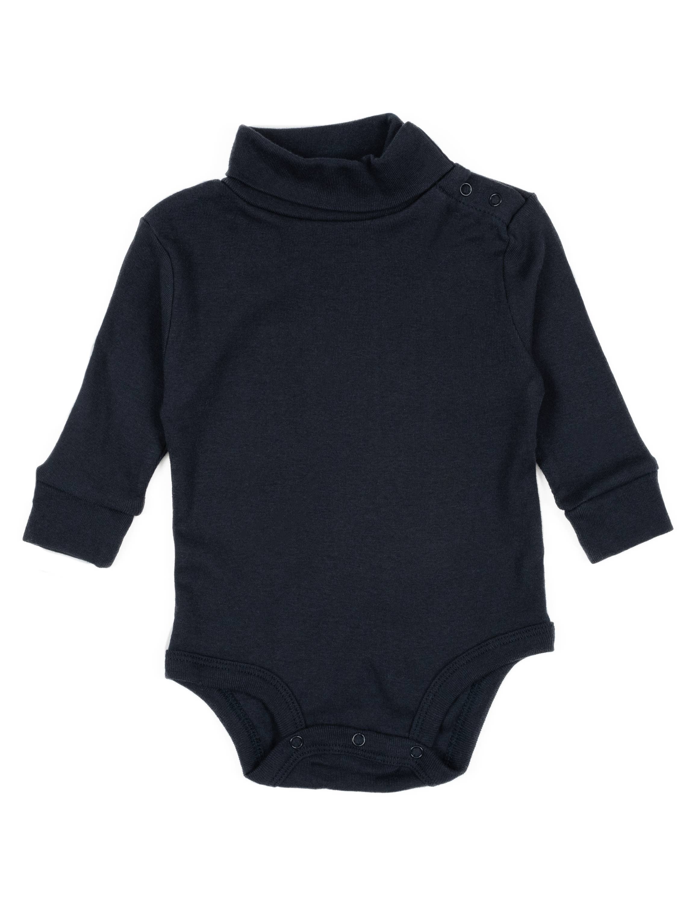 Leveret Pajamas – wholesale Bodysuit (non-footed) – Baby – Kids Baby Turtleneck Bodysuit Cotton8