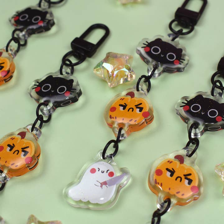 The Moonborn - Wholesale Keychain - Women's - Murder Crew Halloween Keychain Charm1