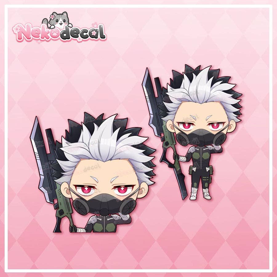 Nekodecal - Wholesale Sticker - Chibi Kaiju Peekers14