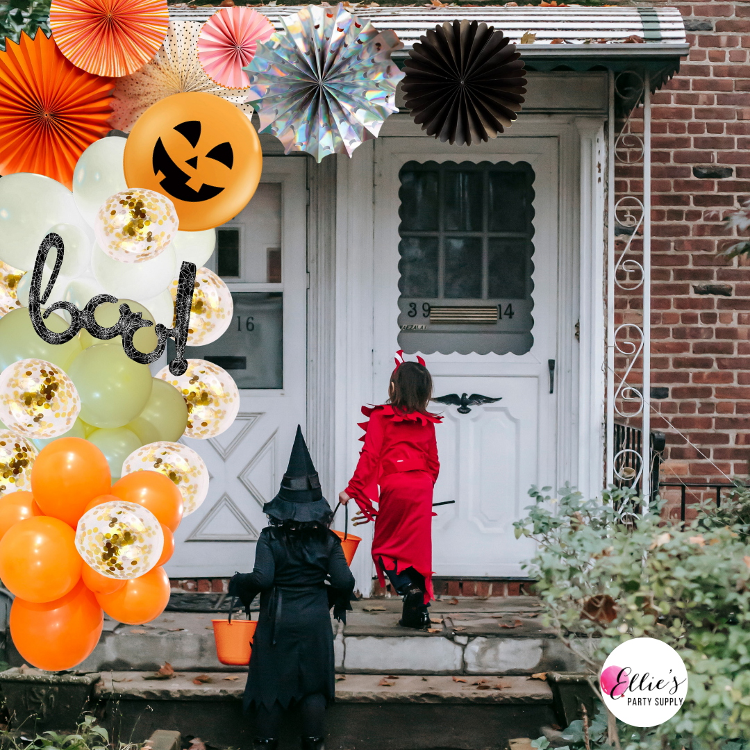 Ellie's Party Supply - Wholesale Balloon - Candy Corn Cutie Halloween Balloon Kit – Trunk or Treat1