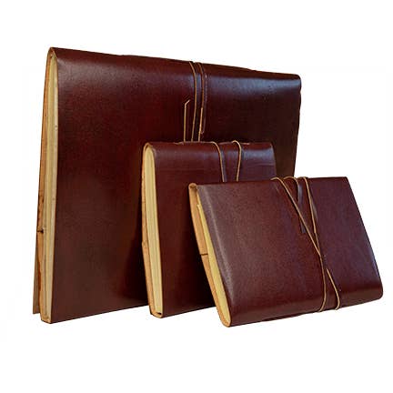 50 Sheets Leatherbound Mixed Media Books for wholesale by Tri-Art Mfg.