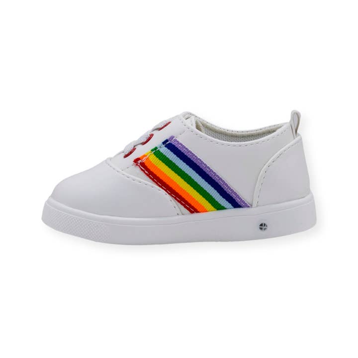 Wee Squeak Shoes - Wholesale Lifestyle Sneakers - Kids - Rainbow Tennis Shoe