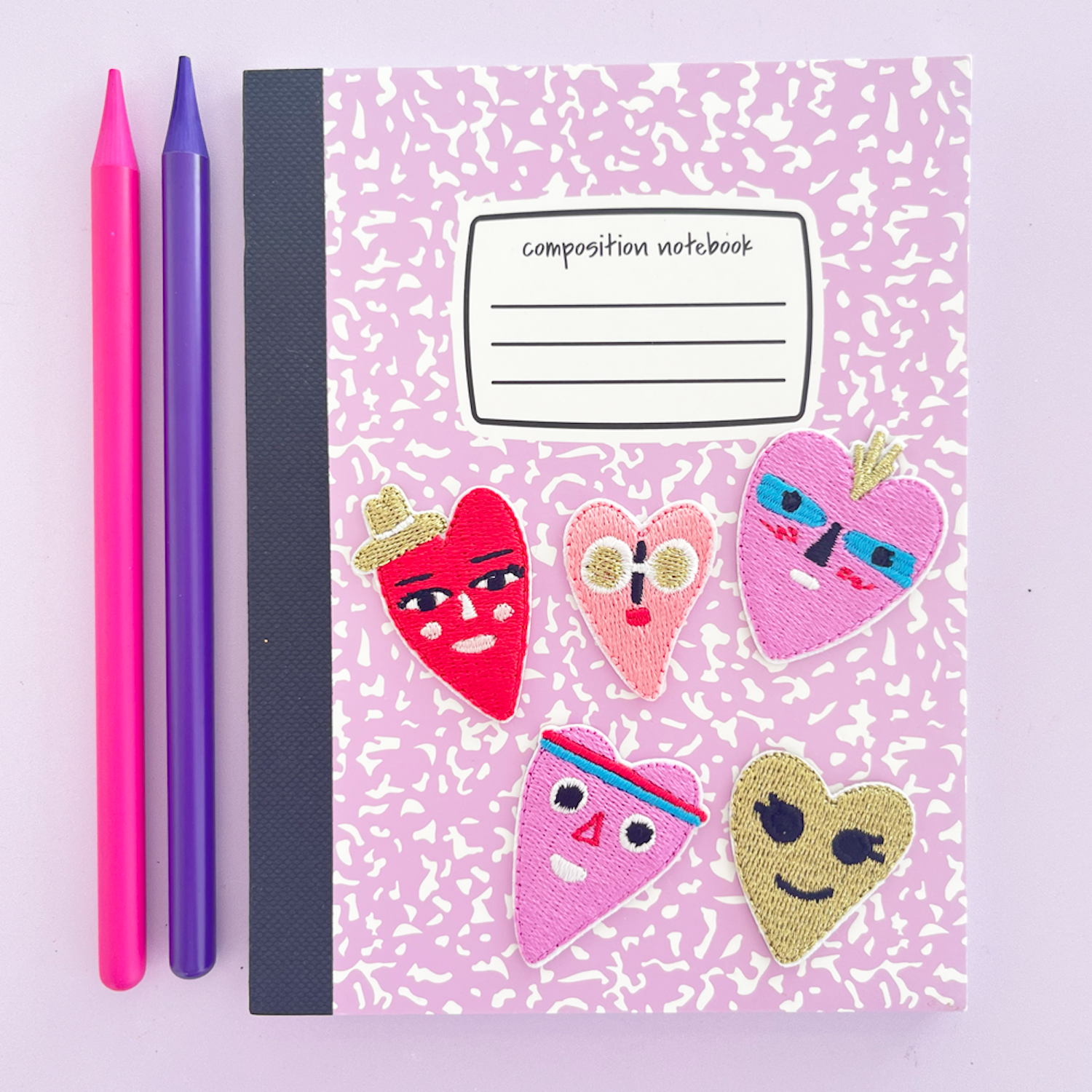 Jollity & Co. + Daydream Society - Wholesale Patch - Heartbeat Gang Patches - 2 Style Options3