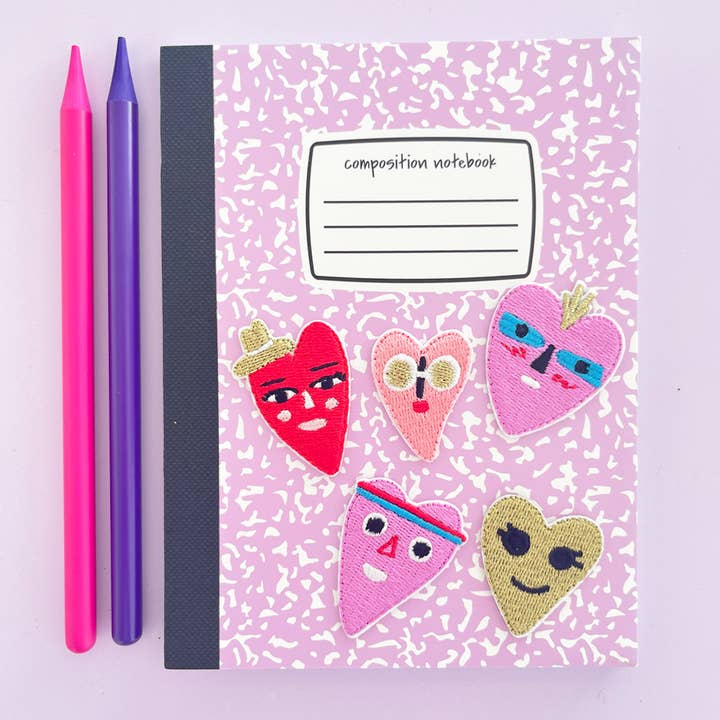 Jollity & Co. + Daydream Society - Wholesale Patch - Heartbeat Gang Patches - 2 Style Options3