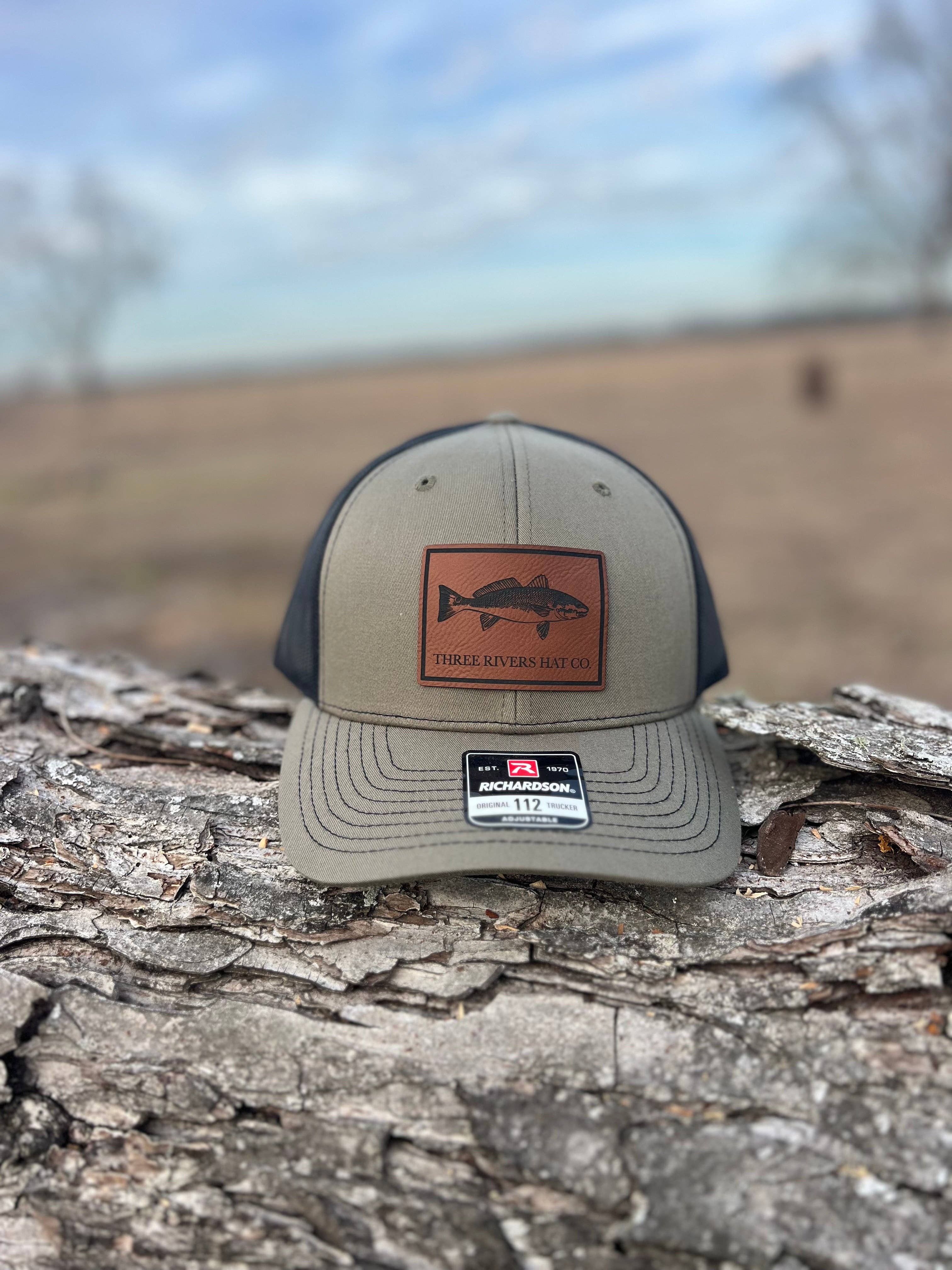 Three Rivers Hat Co. - Wholesale Trucker Hat - Unisex - Redfish - Trucker Snapback - Richardson 1127