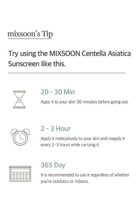 Palace Beauty Galleria - Wholesale Sunscreen - mixsoon Centella Sun Cream 50g9