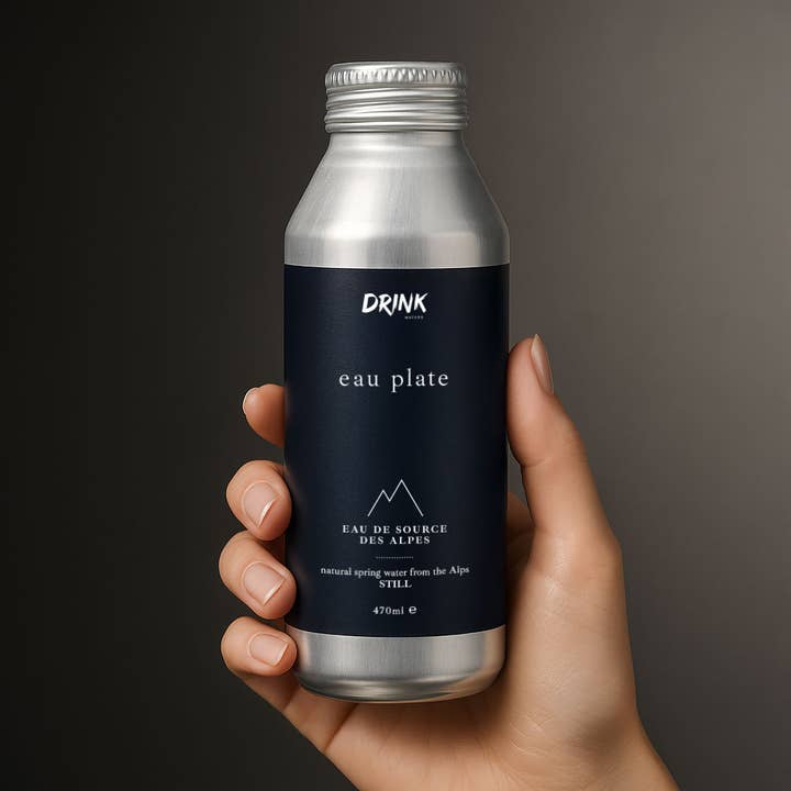 Drink Waters - Wholesale Still Water - Natural Spring Water from the Alps. Aluminium bottle.6