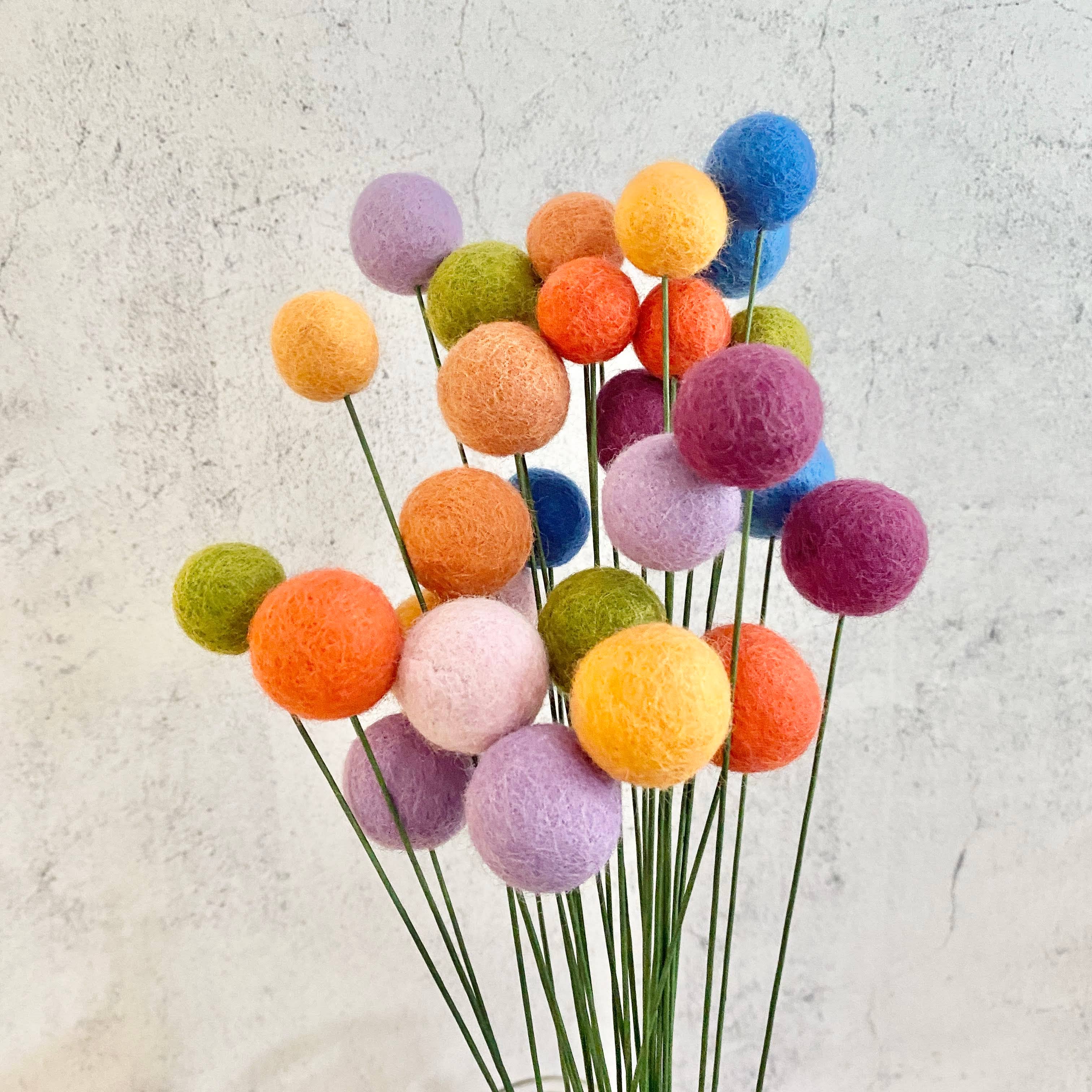 Oakwind Hollow - Vendita all'ingrosso Fiori finti - Bouquet da fiori in feltro Singles Harvest Moon1