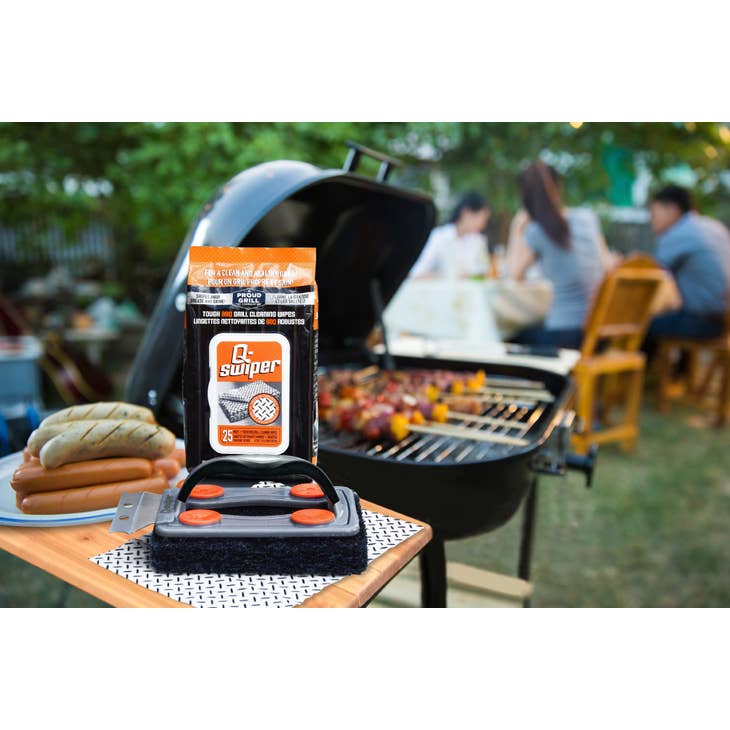 Wholesale Q-Swiper BBQ Grill Cleaner Set for your store - Faire