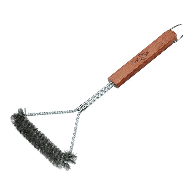 TEXAS BBQ brush steel for wholesale by Frieling USA