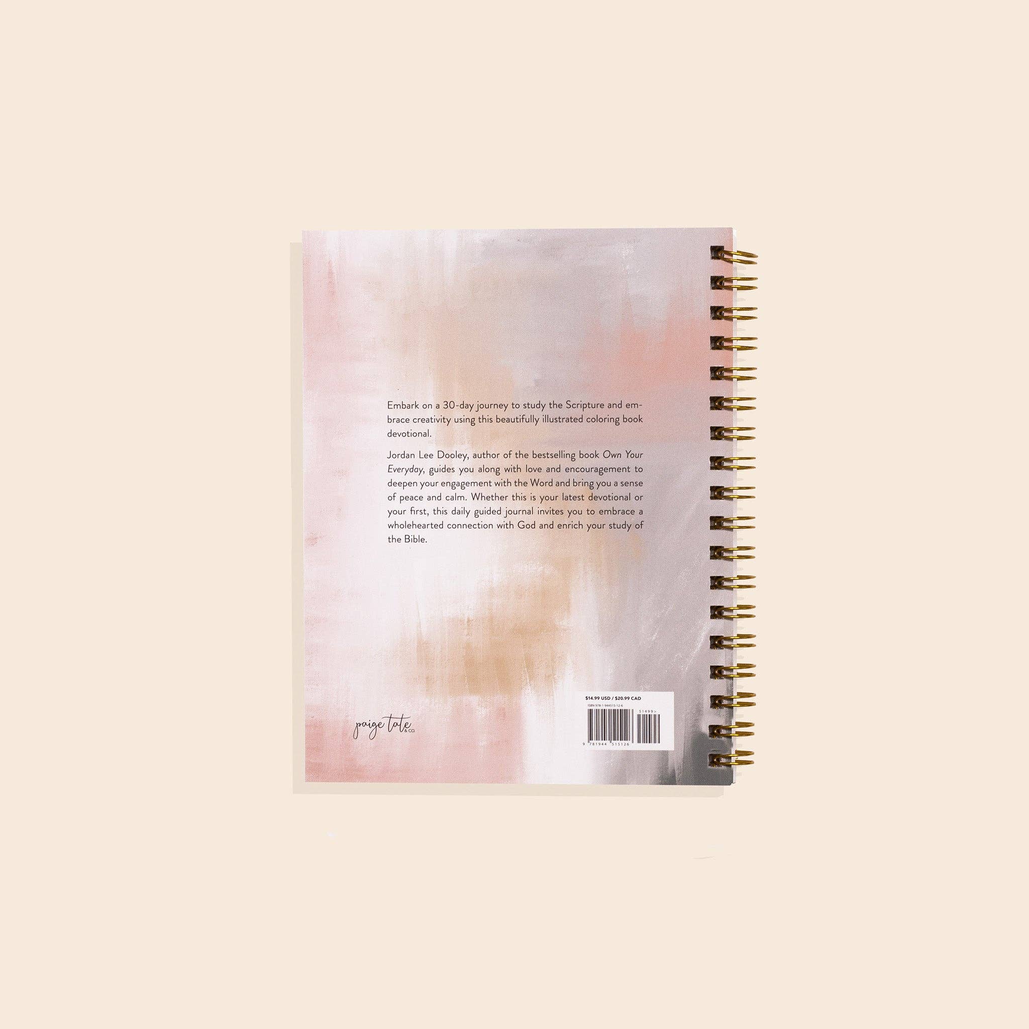 Paige Tate & Co. – wholesale Colouring and activity book – adult – Wholehearted: A Christian Coloring Book Devotional4