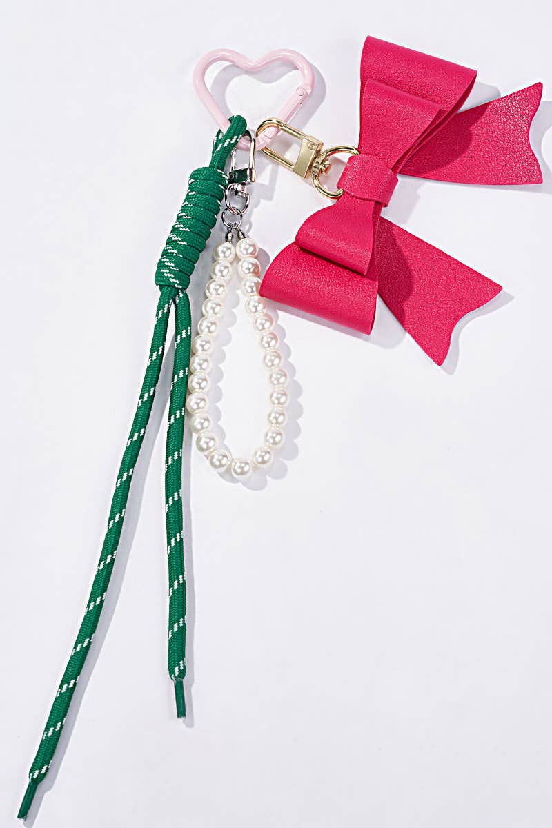 BYREN | ÉLINE L'ATELIER – Großhandel Schlüsselanhänger – Damen – Grigri Taschenzubehör und Schlüsselanhänger Knoten und Perlen PC541