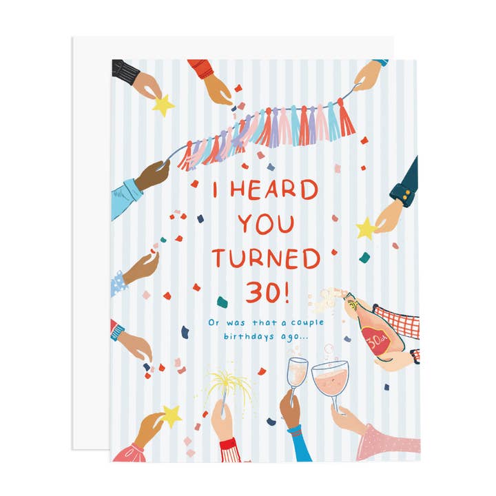 I Heard You Turned 30! for wholesale by Ramus & Co.
