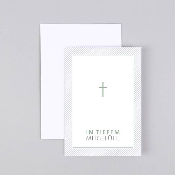 Sympathie kaart kruis Jonas voor wholesale door Kunst an Papier