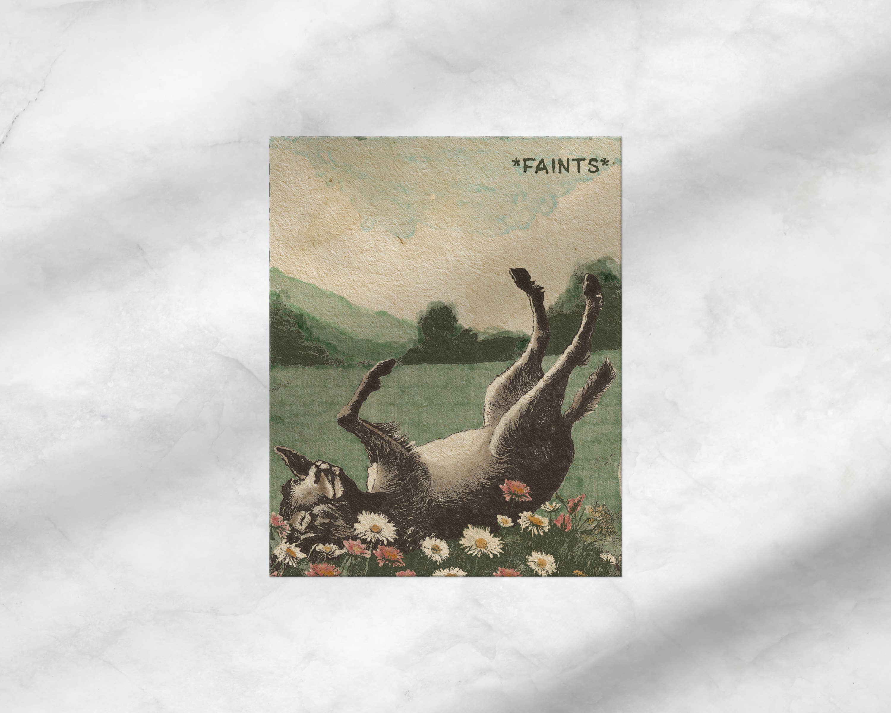 Cluster Funk Studio - Wholesale Sticker - Fainting Goat Sticker0