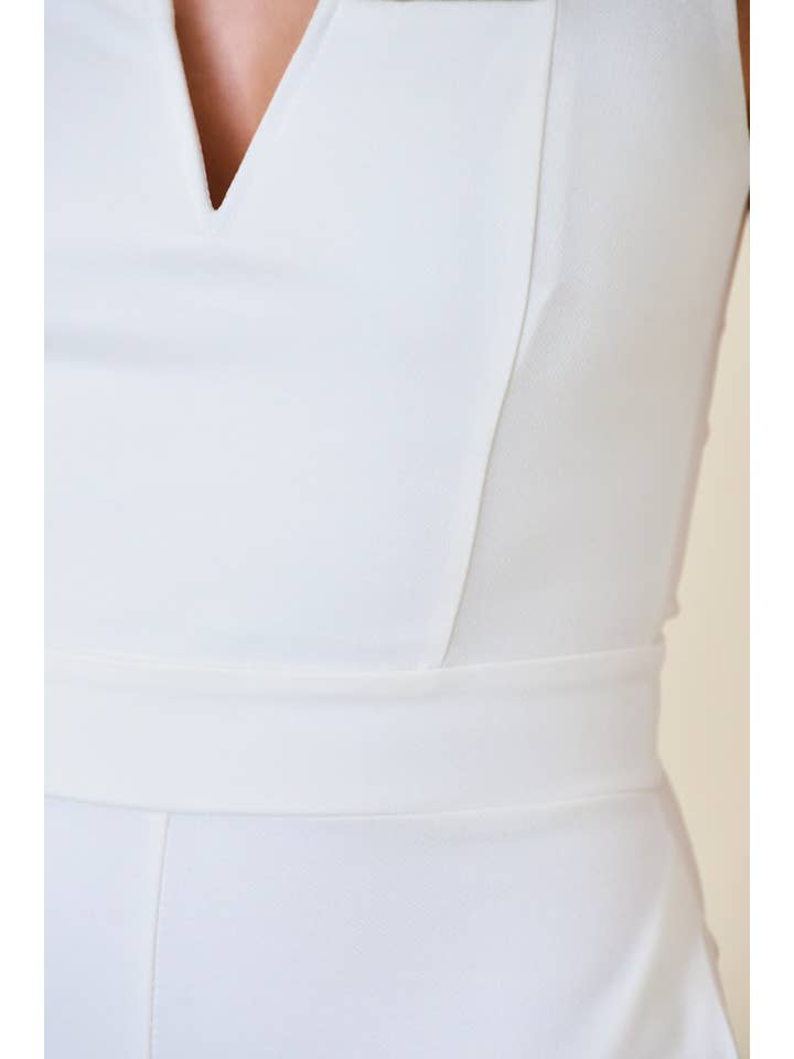 Fore Collection - Wholesale Jumpsuit - Women's - Sleeveless Fitted Jumpsuit With Pockets - PD6148AFOLN5