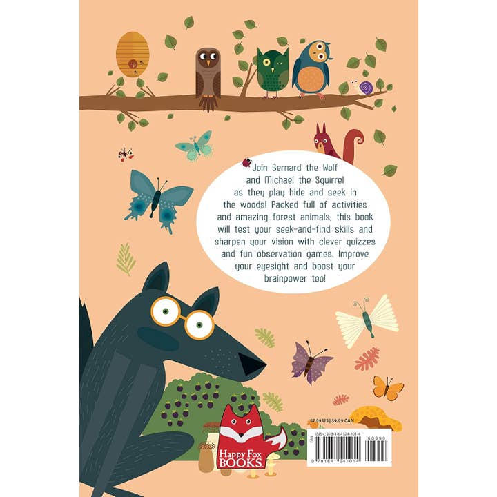 Fox Chapel Publishing - Wholesale Coloring & Activity Book - Kids & Baby - Find Me! Adventures in the Forest-Hidden Picture Activi (SC)1