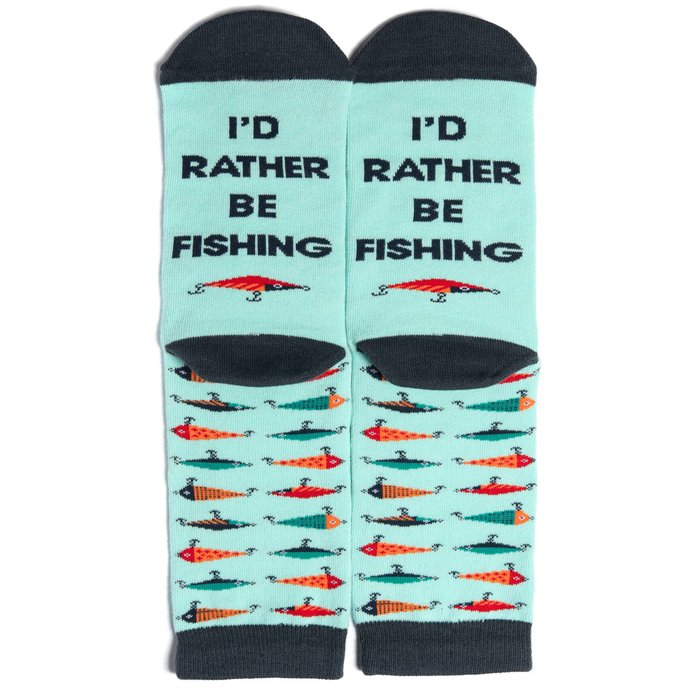 Lavley - Wholesale Socks - Unisex - I'd Rather Be Fishing Socks3