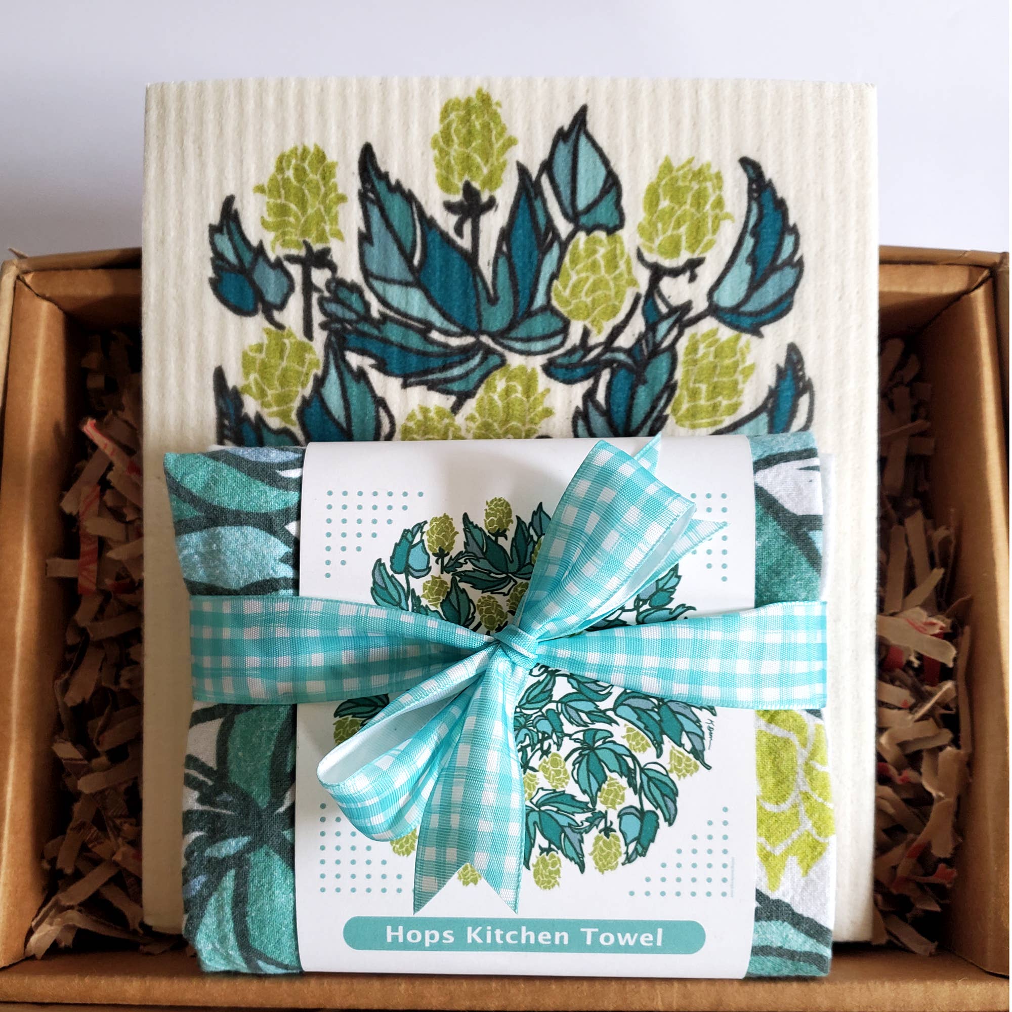 Little Green - Wholesale Dishcloth - Hops 100% Cotton Flour Sack Kitchen Towel, 24" x 24"7