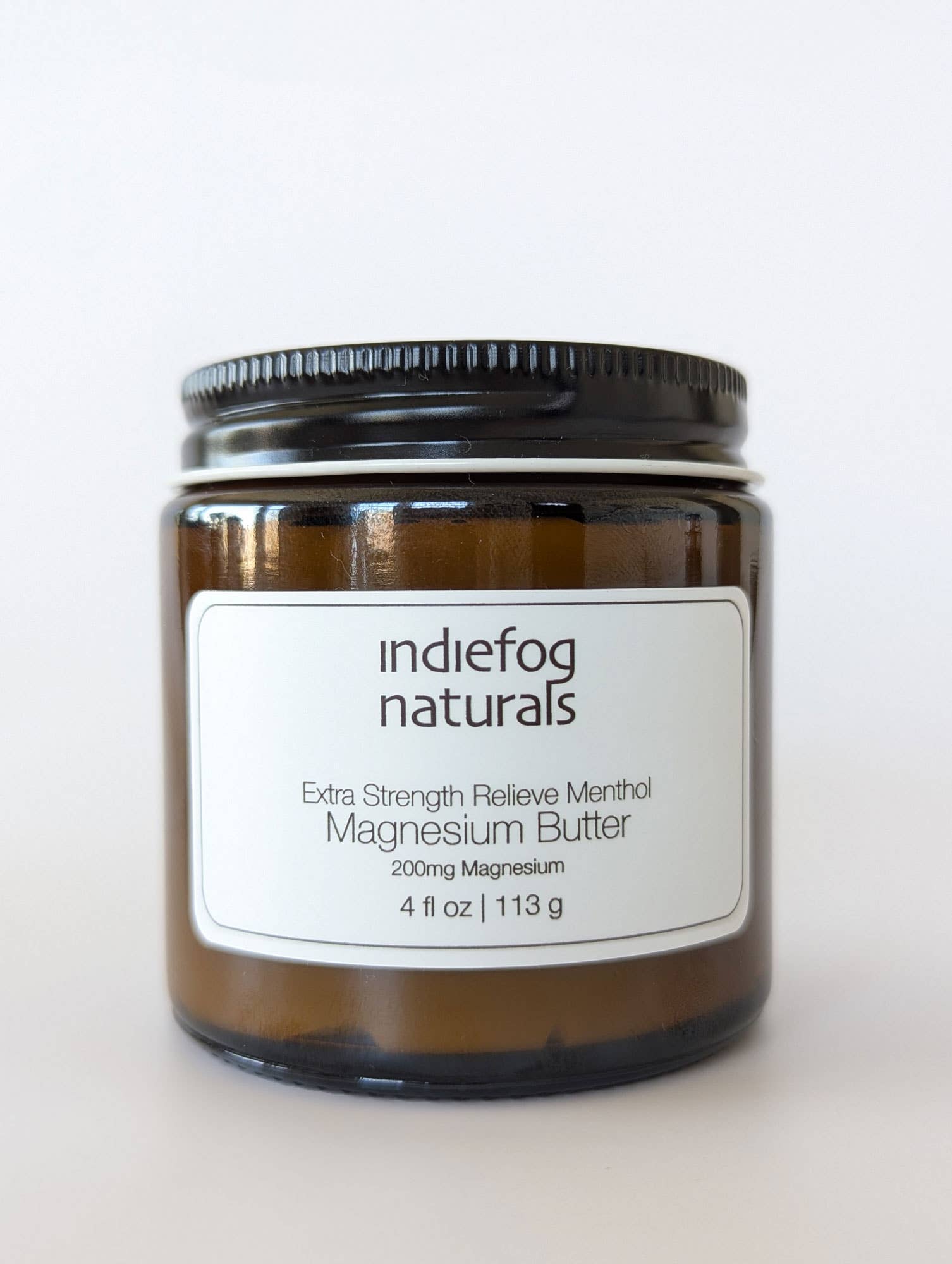 Indiefog Naturals – Engroshandel Hånd- og kropslotion – Lindre Menthol Magnesium Smør - Ekstra Styrke